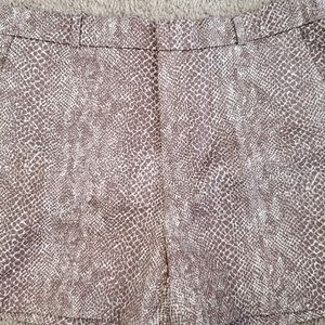 Banana republic animal print shorts